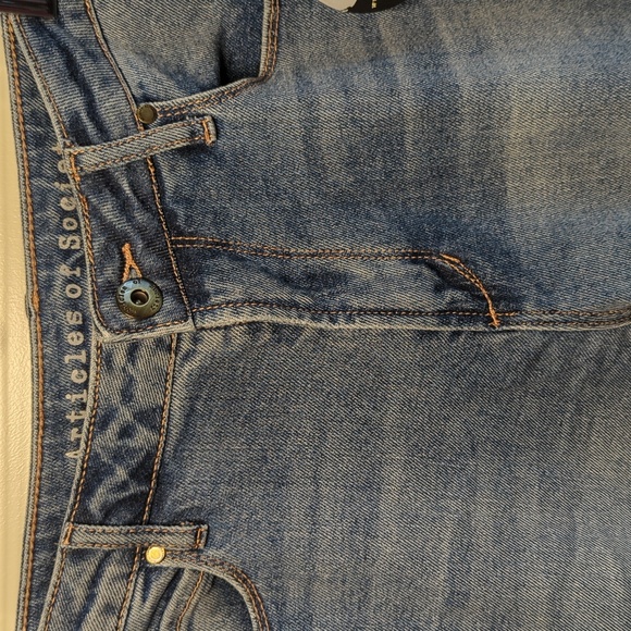 Articles of Society Women's High Rise Straight Jeans Sz 26 NWT - Picture 3 of 9
